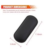 2PCS Car Elbow Pads, Memory Foam Car Center Console Cushion Pad for Knee Leg Elbow, Soft Leather Car Door Armrest Pad for Comfortable Support, Universal Arm Rest Pillow for Most Vehicles (Black)