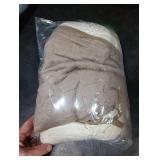 Lovehavren Plush Recliner Slipcover 23 Inches - Washable & Quilted Faux Wool Cover for Lazy Boy Chairs & Furniture with Side Pockets, Large Recliner Chair Covers, Safe for Children/Pets, Coffee