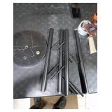 HzTinT Coat Rack with Natural Marble Base, Metal Freestanding Coat Rack with 8 Hooks, 3 Adjustable Size Sturdy Coat Tree for Bags, Coats, and Hats for Entryway, Hallway, Bedroom, Office, Black MISSING