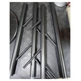 HzTinT Coat Rack with Natural Marble Base, Metal Freestanding Coat Rack with 8 Hooks, 3 Adjustable Size Sturdy Coat Tree for Bags, Coats, and Hats for Entryway, Hallway, Bedroom, Office, Black MISSING