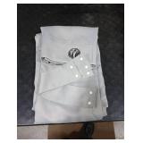 JSFLY Blackout Curtains for Bedroom Thermal Insulated Light Blocking Room Darkening Curtains Solid Grommet Window Drapes for Living Room, Set of 2 Curtain Panels 42 W x 63 L inch Long Light Gray