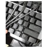 SteelSeries Apex 3 TKL RGB Gaming Keyboard Tenkeyless Compact Form Factor - 8-Zone RGB Illumination IP32 Water & Dust Resistant Whisper Quiet Gaming Switch Gaming Grade Anti-Ghosting,Black