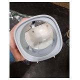 Cup Dispenser, Disposable Cup Holder for 5-7 oz Paper Cups and Plastic Cups, Wall Mount Water Cooler Cup Holder for Bathroom Office Home Gym, Pull Type Water Cup Dispenser with Clear Window - White