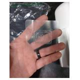 Cup Dispenser, Disposable Cup Holder for 5-7 oz Paper Cups and Plastic Cups, Wall Mount Water Cooler Cup Holder for Bathroom Office Home Gym, Pull Type Water Cup Dispenser with Clear Window - White