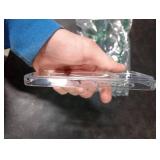 FNTCASE for iPhone 17 Pro Case, Compatible with Magsafe, Clear Transparent Magnetic Shockproof Protective Rugged Phone Cover - 6.3 inch (A-Clear) CASE ONLY