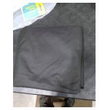 SunPatio Grill Cover 55 Inch, Outdoor Heavy Duty Waterproof Barbecue Gas Cover, UV & Fade Resistant, All Weather Protection Compatible for Weber Charbroil Nexgrill Kenmore Grills and More, Black