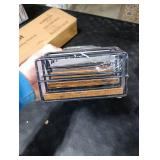 Amaoot Floating Shelves Set of 3, Home Wood Wall Shelf, Farmhouse Shelf for Bedroom, Wall Mounted Floating Shelf for Living Room, Bedroom, Bathroom, Kitchen, Office (Black)