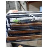 Amaoot Floating Shelves Set of 3, Home Wood Wall Shelf, Farmhouse Shelf for Bedroom, Wall Mounted Floating Shelf for Living Room, Bedroom, Bathroom, Kitchen, Office (Black)