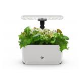 AeroGarden Harvest Lite in Cream, Soil-Free Indoor Hydroponic Garden with LED Grow Light for Year-Round Gardening of up to 6 Herbs and Vegetables