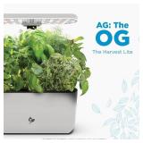 AeroGarden Harvest Lite in Cream, Soil-Free Indoor Hydroponic Garden with LED Grow Light for Year-Round Gardening of up to 6 Herbs and Vegetables