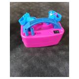 NuLink Electric Portable Dual Nozzle Balloon Blower Pump Inflation for Decoration, Party, Sport [110V~120V, 600W, Rose Red]