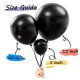 AFTERLOON Biodegradable Balloons 24 pcs Pearlized Peach 12 Inch, Pearlescent Thickened Extra Strong Latex Helium Float, Colorful Bulk Color