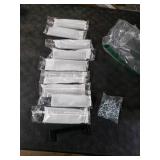 Asidrama 10 Pack 5 Inch(128mm) Matte Black Kitchen Cabinet Handles, Stainless Steel Cabinet Pulls Kitchen Cabinet Hardware for Cupboard Drawer Handles Dresser Pulls