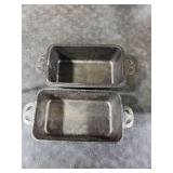 AILITOR Cast Iron Loaf Pan with Lid 9x5 Inch - Bread Baking Pans for Homemade Bread, 2 Piece Set