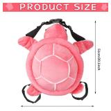 Kathfly Turtle Butt Pad Snowboarding Cute Protection Hip Butt Pad Protective Gear for Skiing Tortoise Snowboarding Padded Turtle Hip Cushion Protection for Kids Adults Skating(Pink)