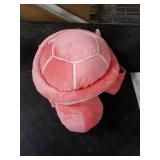 Kathfly Turtle Butt Pad Snowboarding Cute Protection Hip Butt Pad Protective Gear for Skiing Tortoise Snowboarding Padded Turtle Hip Cushion Protection for Kids Adults Skating(Pink)