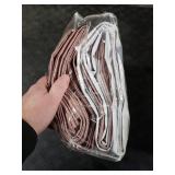 Guken 100% Blackout Curtains 96 Inch Length 2 Panels Set for Living Room Bedroom Back Tab Thermal Insulated Black Out Linen Drapes Room Darkening Window Curtains 96 Inches Long, Ash Rose