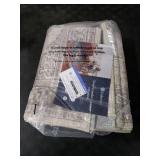 Lahome Oriental Washable Runner Rug Non Slip, 2x7 Rug Runners for Hallways Kitchen, Ultra-Thin Hallway Rugs for Laundry Room Bathroom Bedroom, Grey/Brown