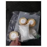 COTOPHER 5x5x5 Inches Gift Boxes 35 Pcs PET Material Cupcake Boxes Plastic Gift Boxes with Lids, Party Favor Boxes for Wedding Favors Baby Shower