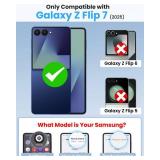 BXYJY for Galaxy Z Flip7, Blue