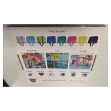 BALEINE Large Beach Bag Pool Bags, Mesh Beach Tote for Toys, Towel, flip flops, Black