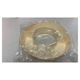 Snack Bowl for Stanley Cup,3 Compartments Compatible with Stanley Cup 40 oz Insulated Snack Tray with Handle,Reusable Snack Ring Suitable for Car Cup Holder,Home,Outdoor,Ivory White