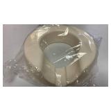 Snack Bowl for Stanley Cup,3 Compartments Compatible with Stanley Cup 40 oz Insulated Snack Tray with Handle,Reusable Snack Ring Suitable for Car Cup Holder,Home,Outdoor,Ivory White