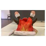 Felt Campfire Play Set with Logs and Marshmallows