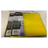 Adult Waterproof Poncho Pack set of 3 GS80