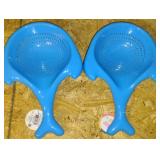Sand sifter-whale lot of two