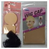 Blonde Ombre Wig with Wig Cap and Powder Puff Set
