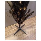 National Tree Company 4 ft Prelit Tinsel Tree