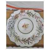 Certified International Winters Forest Melamine 2 Pc Appetizer/Serving Set - Retail: $64