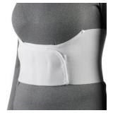 Universal Rib Belt For Women, White, Large