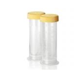 Medela Breast Milk Freezing & Storage 80 ml Container (Missing One Lid) - 12 Pack
