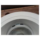 6 in. Selectable CCT 2700K to 5000K Integrated LED White Recessed Light  Sloped Ceiling Trim  LED direct mount module - Retail: $68