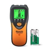 Mecurate Stud Finder Wall Scanner Sensor - 5 in 1 Electronic Stud with LCD Display & Audio Alarm for Wood AC Live Wire Metal Studs Detection Joist Pipe