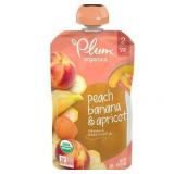 PLUM STAGE2 BLENDS BABY FOOD PEACH APRICOT BANANA  12 Pack (Best By February 2026)