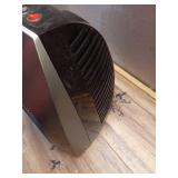 VH240 1500-Watt Gray Indoor Electric Fan Space Heater with Adjustable Thermostat , 3-Heat Settings, Safety Features - Retail: $70