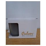 Culver Decorated Frosted DOF Double Old Fashioned Glass, 13.5-Ounce (Fall Girl Pumpkin Football)