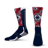 For Bare Feet NBA LOS ANGELES CLIPPERS Montage Crew Sock Youth