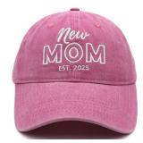 Mom and Dad Hats Est 2025  Embroidered Mom and Dad Hats