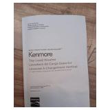 Kenmore 4.4 cu. ft. Top Load Washer with Triple Action Agitator for Tough Dirt & Stains - Reduce Laundry Time with Accela Wash & Express Wash - LED - White - Retail: $900
