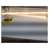 Vissani 7.0 cu. ft. Manual Defrost Chest Freezer with LED Light in White, Garage Ready (Cosmetic Damage) - Retail: $249
