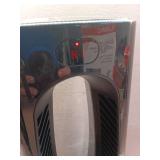 Bladeless 1500-Watt 28 in. Electric Oscillating Tower Ceramic Space Heater with Remote Control - Retail: $78