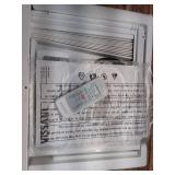 5,000 BTU 115-Volt Window Air Conditioner Cools 150 sq. ft. in White - Retail: $169