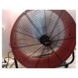 24 in. 2-Speed Heavy Duty Tilt Drum Fan (Cosmetic Damage)- Retail: $174
