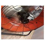24 in. 2-Speed Heavy Duty Tilt Drum Fan (Cosmetic Damage)- Retail: $174