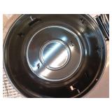 14 in. Portable Charcoal Grill in Red CBT1702HDR