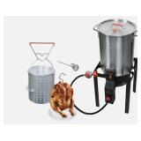 Loco Sure Spark Turkey Fryer 30 qt LCTFKESB30CAP1 - Retail: $129